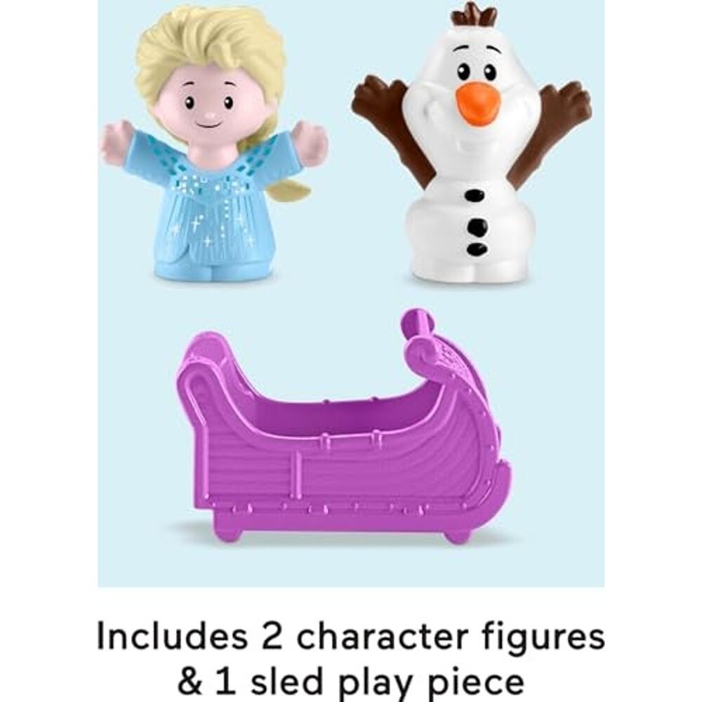 Disney Frozen Arendelle Sledding Adventures Little People Playset NWT - Picture 5 of 5